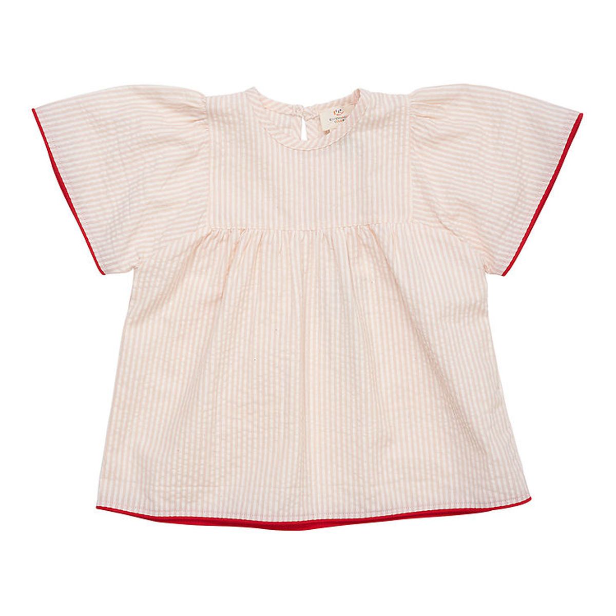 Copenhagen Colors Top - Dusty Rose/Cream Stripe