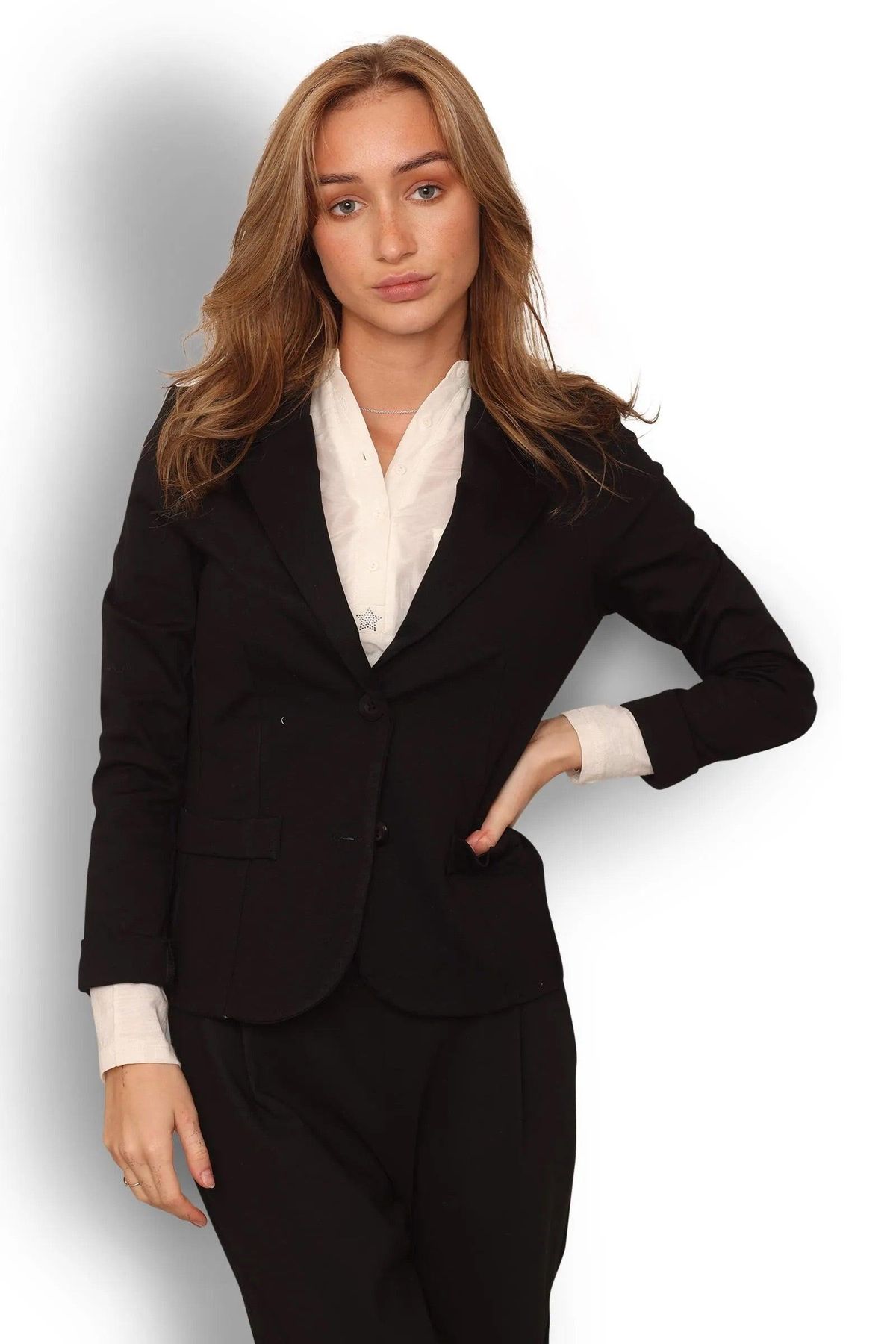 Copenhagen luxe sort blazer 8401 - L