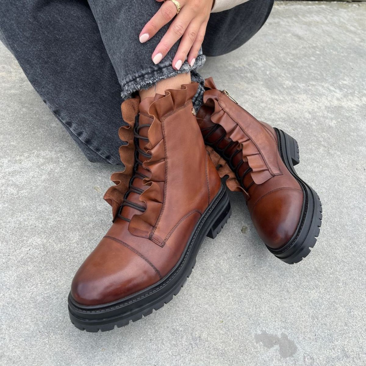 Copenhagen shoes, Boot, Pretty - Cognac 40