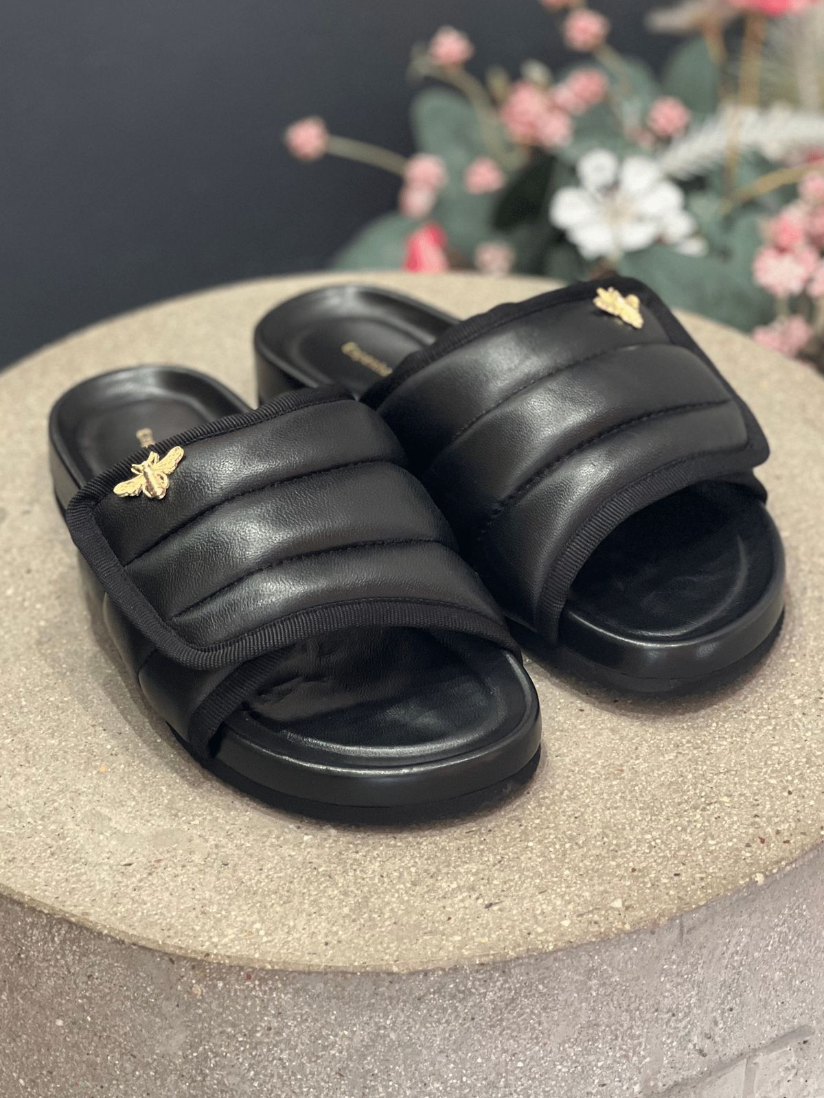 Copenhagen Shoes Dame Sandal: Stories Leather - Black 40