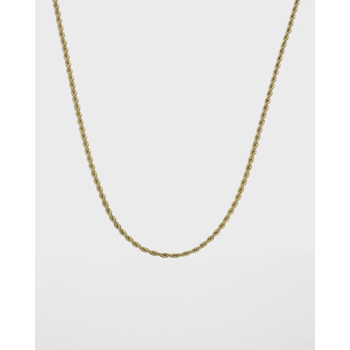 Corda - Rope Chain 2mm (Guldbelagt)