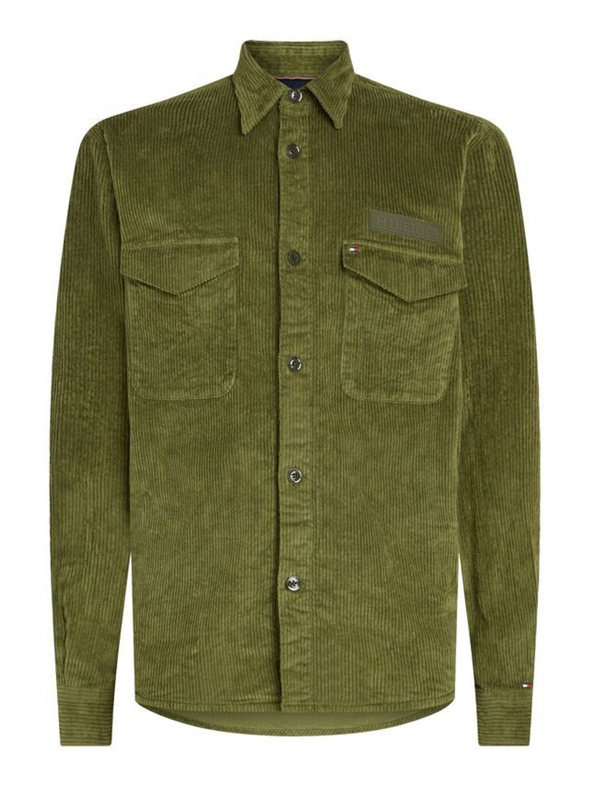 CORDUROY SOLID OVERSHIRT