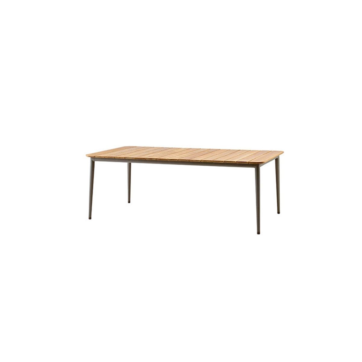 Core Bord, 210x90 cm fra Cane-line (Taupe)