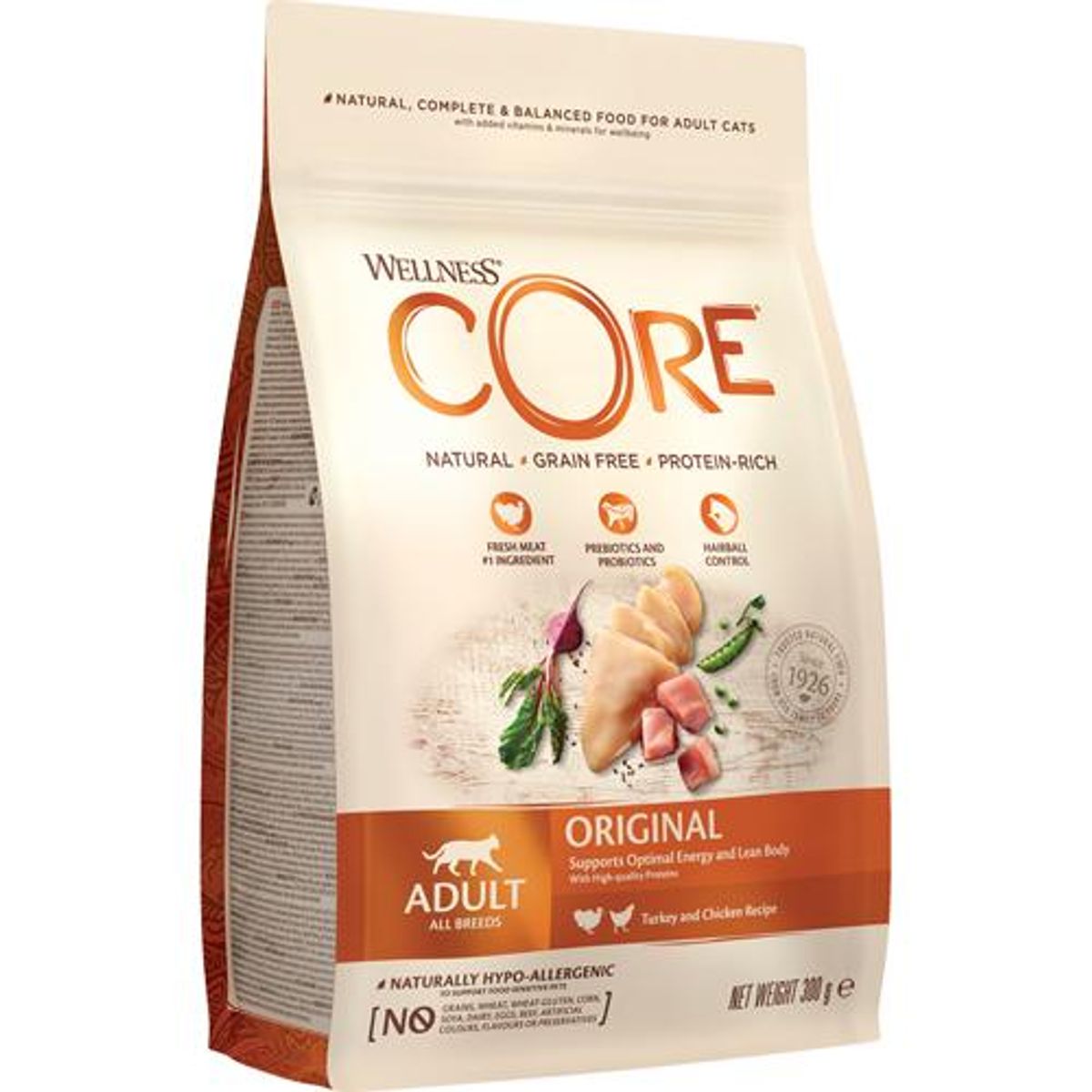 Core Cat Adult Original med kalkun og kylling, 300gr