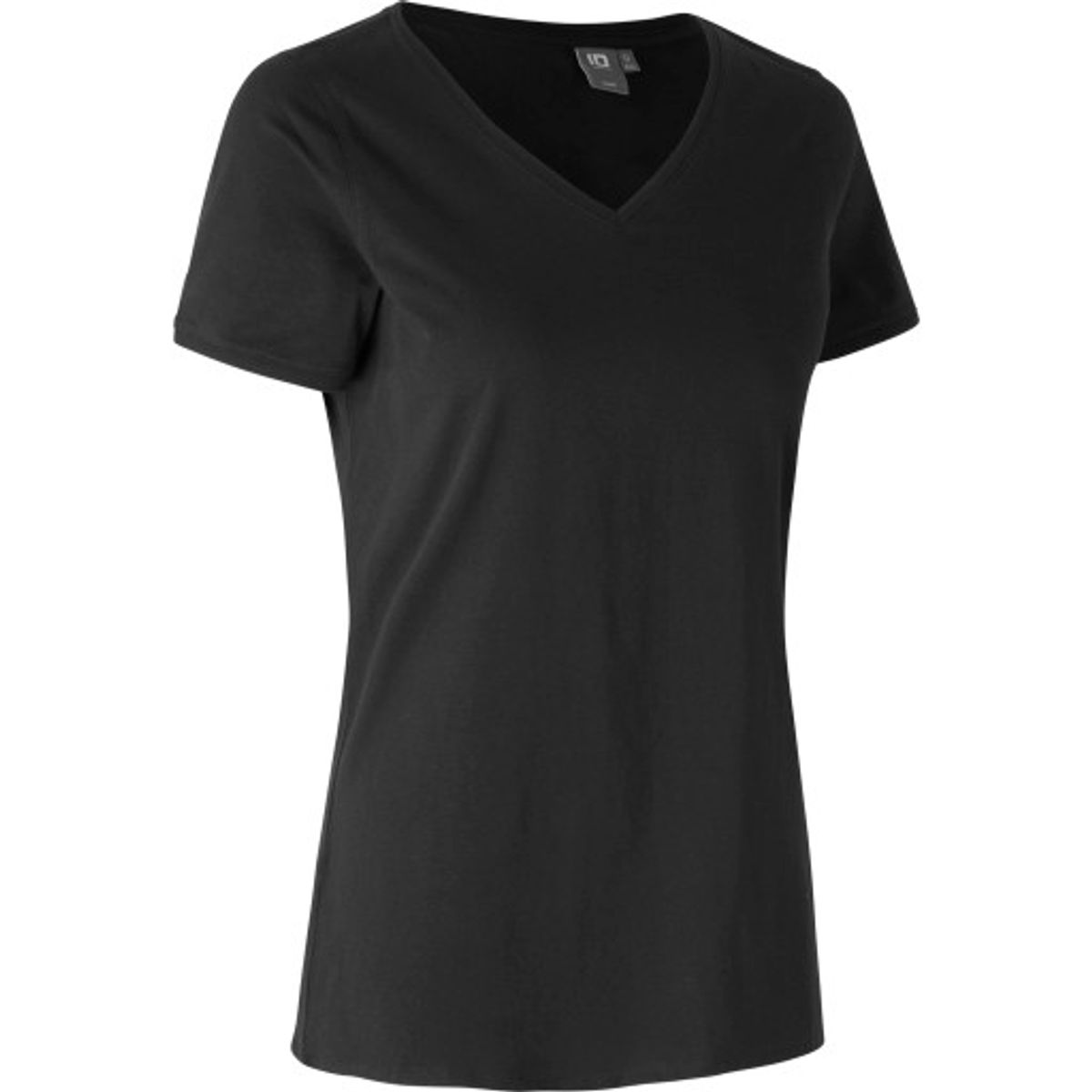 Core v-neck tee dame sort xl