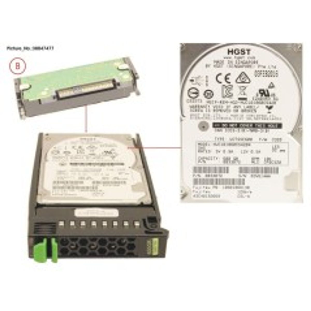 CoreParts 600GB 2,5" SATA 10K RPM