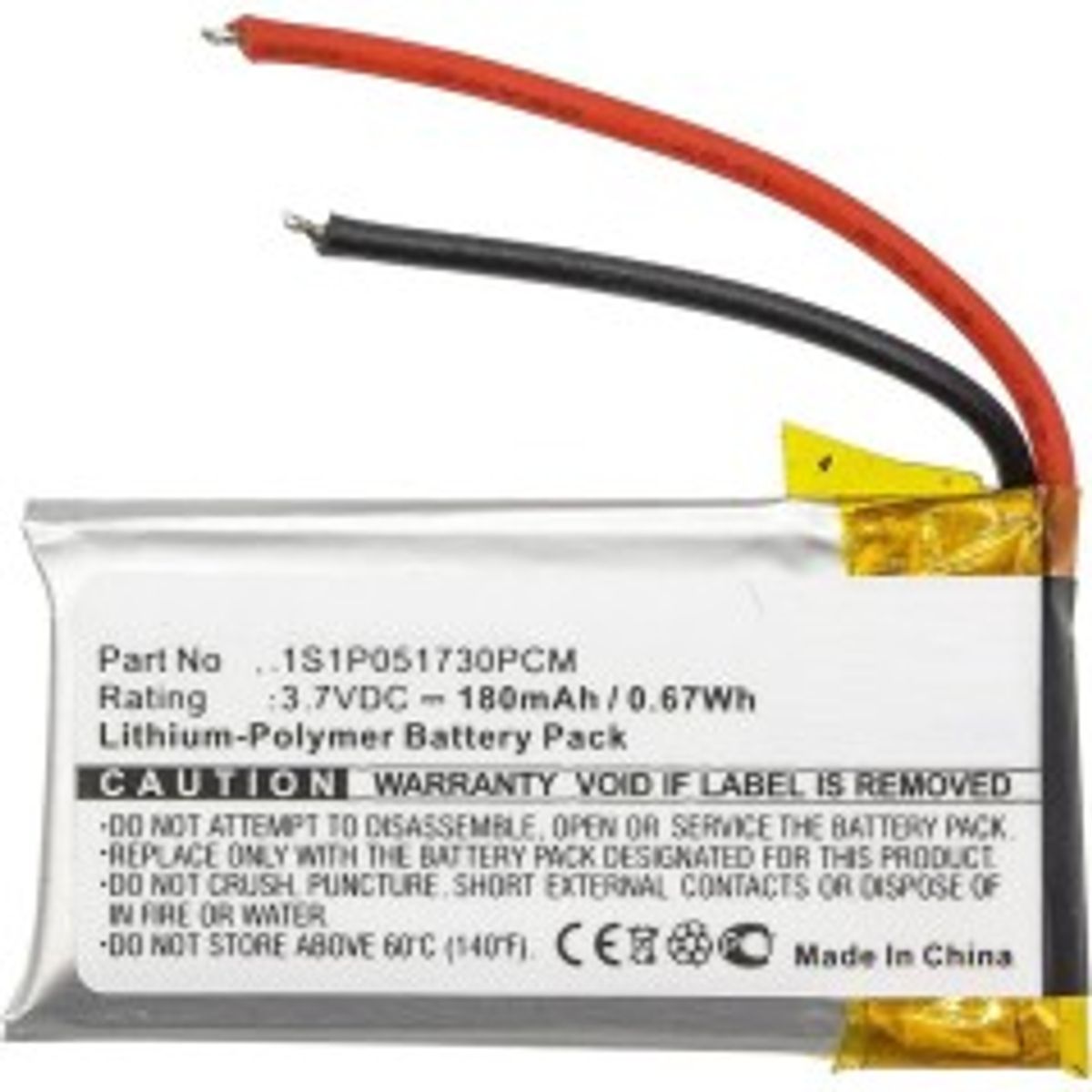 CoreParts Battery 0.6Wh Li-Pol 3.7V