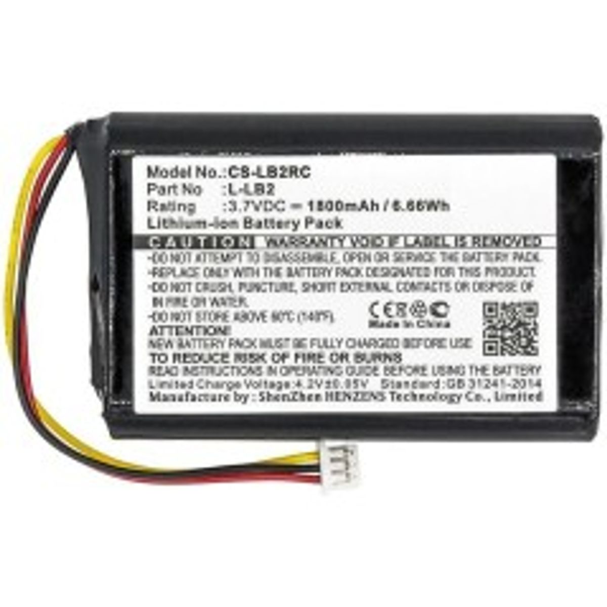 CoreParts Battery 6.66Wh Li-ion 3.7V