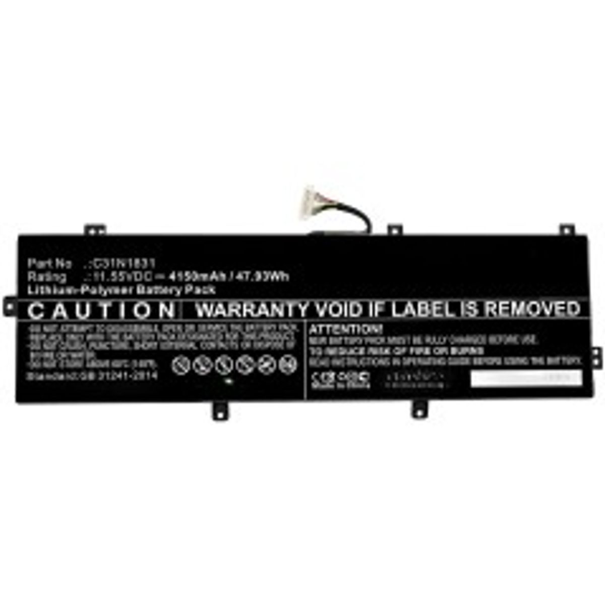 CoreParts Laptop Battery for Asus