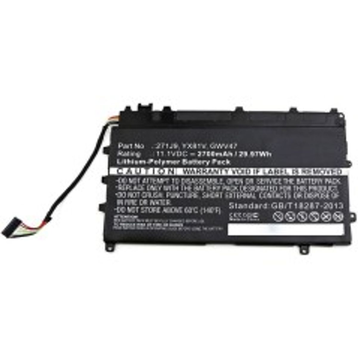 CoreParts Laptop Battery for Dell 24Wh