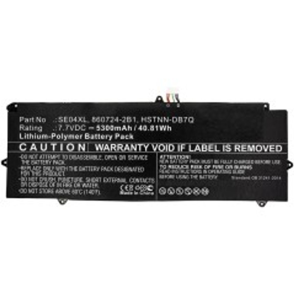 CoreParts Laptop Battery for HP 28WH