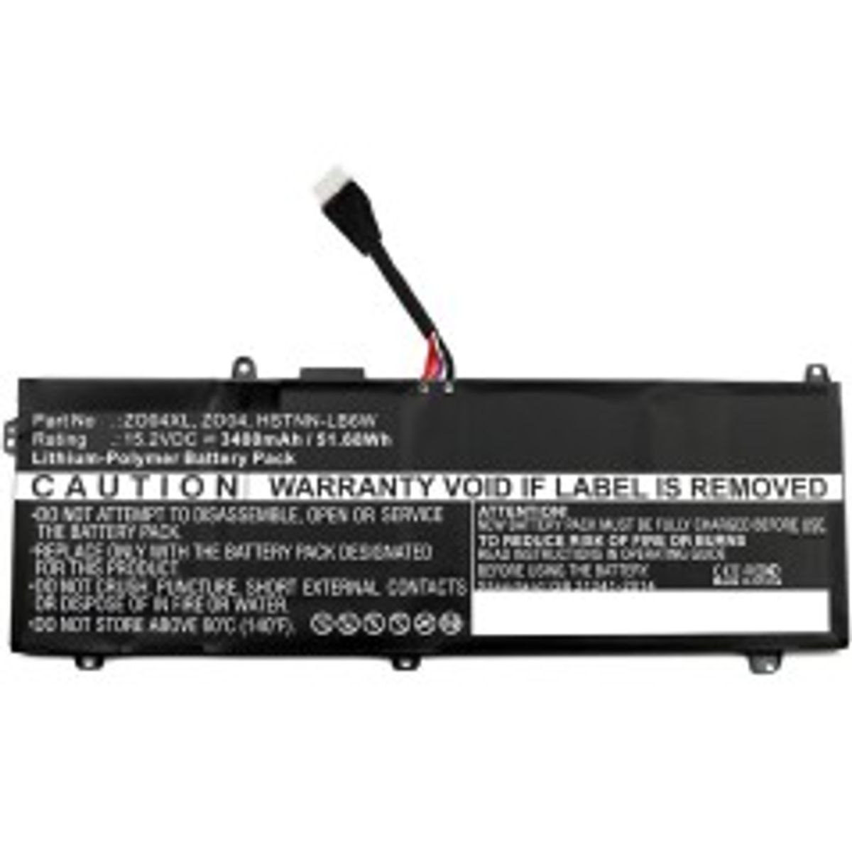 CoreParts Laptop Battery for HP 52Wh