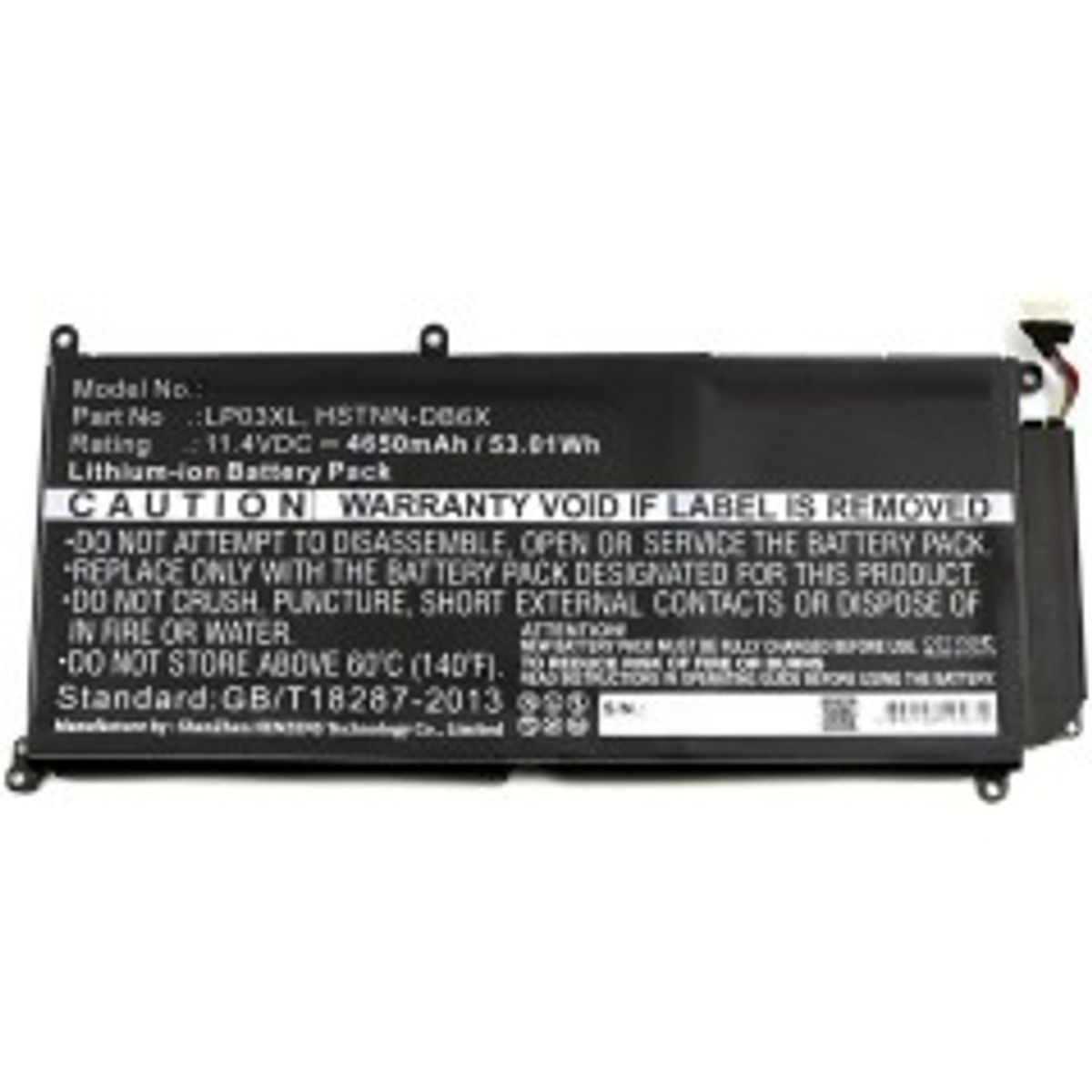 CoreParts Laptop Battery for HP 53Wh