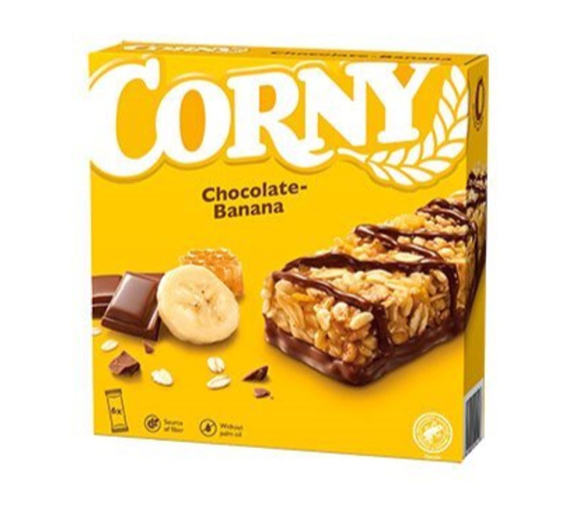 Corny Chocolate-banana, 6x25g.