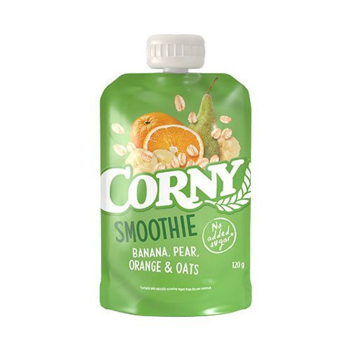 Corny Smoothie, Banana, Pear, Orange & Oats, 120g