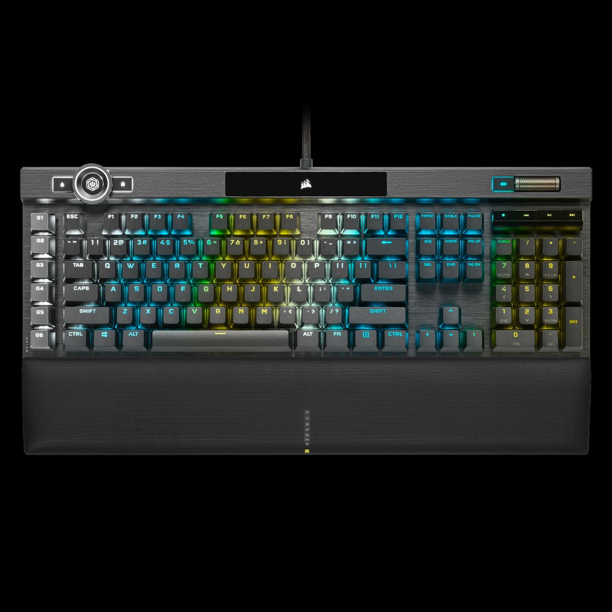 CORSAIR - Gaming K100 RGB Optical-Mechanical Keyboard