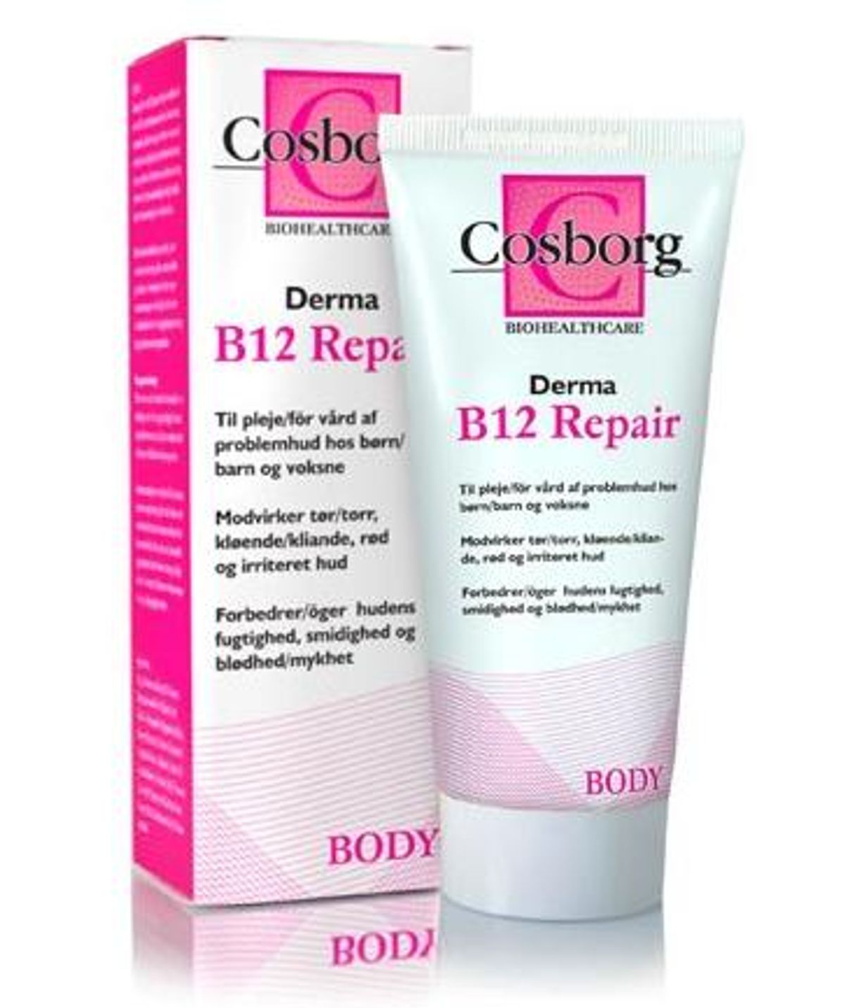 Cosborg Derma B12 Repair bodycream, 100ml.