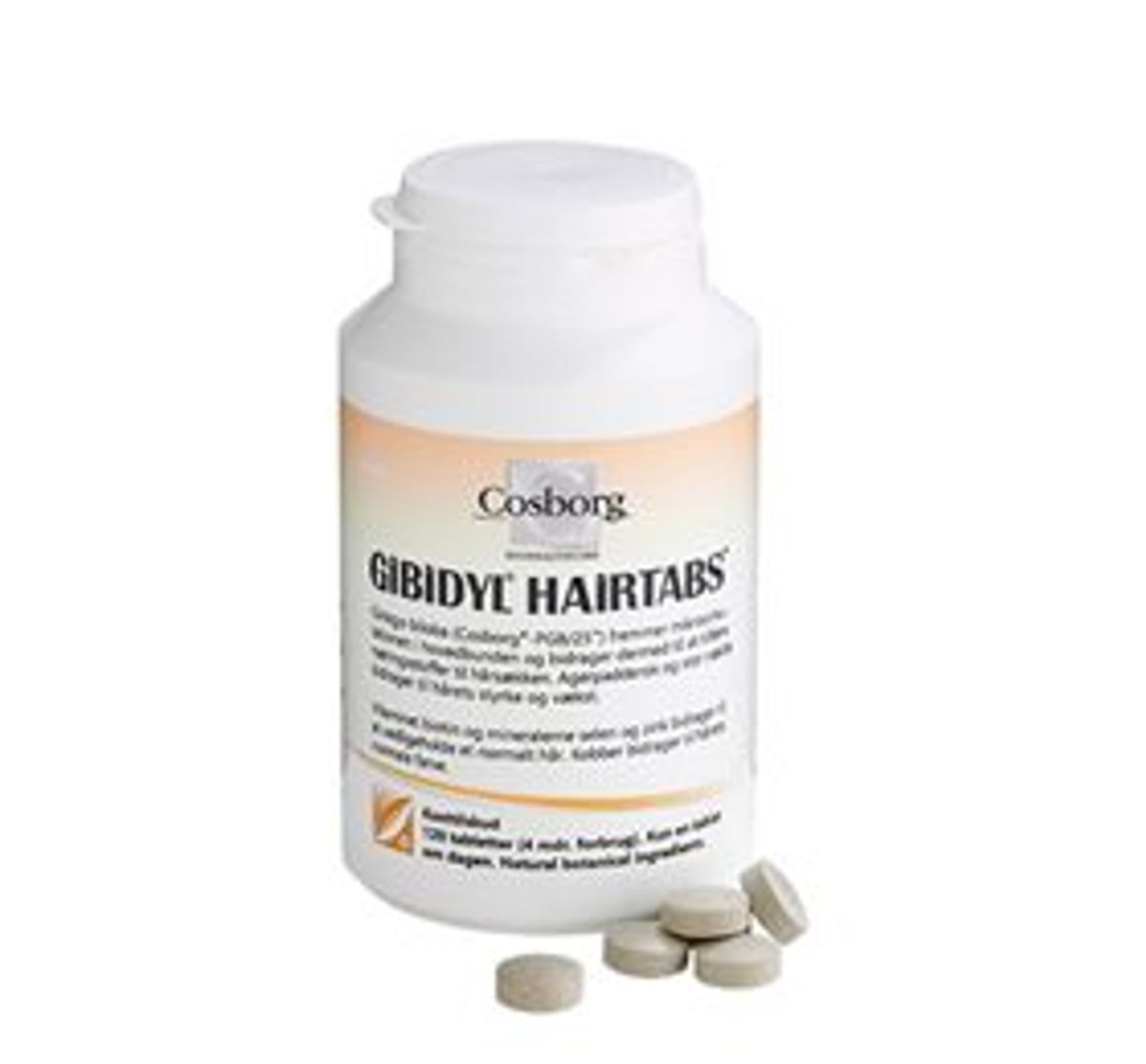 Cosborg Gibidyl Hairtabs 120 tabletter