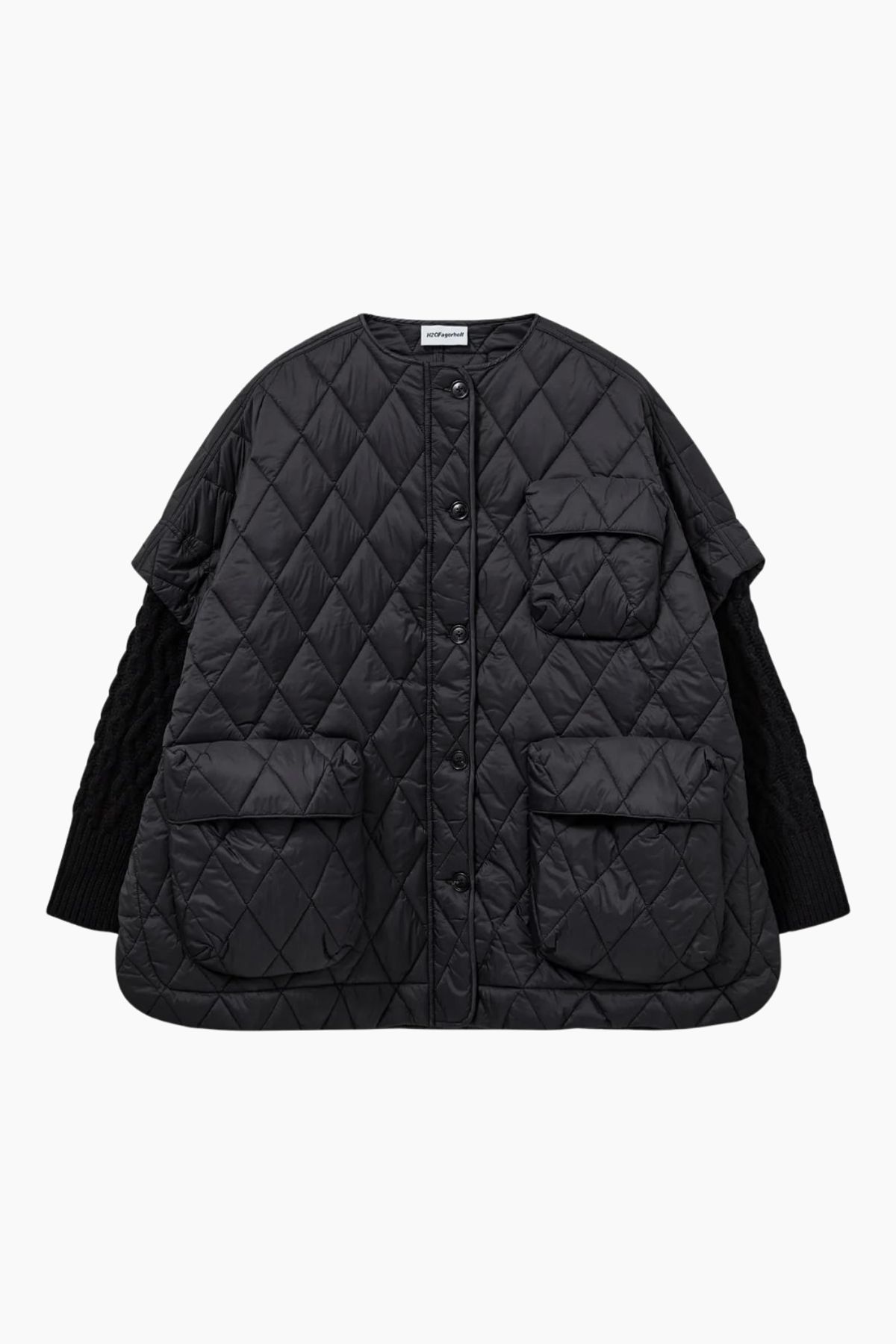 Cosiah Jacket - Deep Black - H2O Fagerholt - Sort M/L