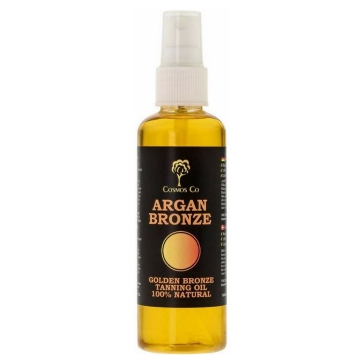 Cosmos Co Argan Bronze Tanning Oil 100 ml