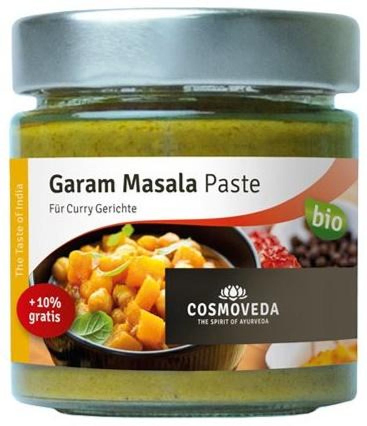 Cosmoveda Garam Masala Paste Ø, 175g.