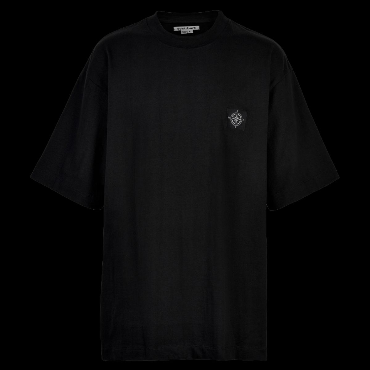 Cost:bart Drenge T-shirt i økologisk bomuld - Black - 128