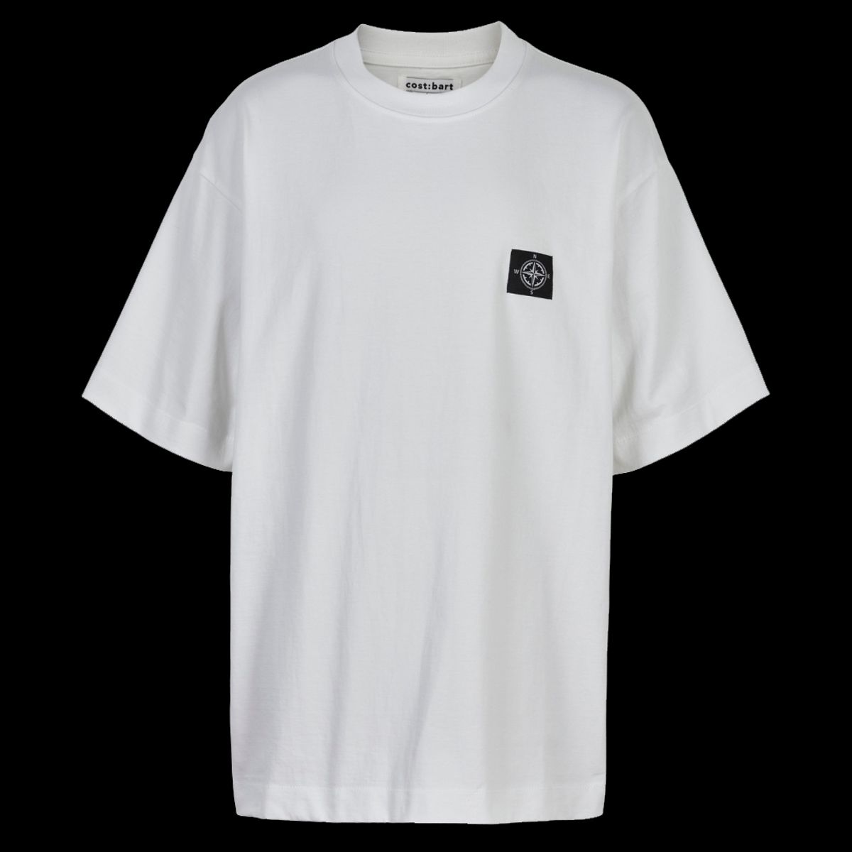 Cost:bart Drenge T-shirt i økologisk bomuld - Bright White - 128