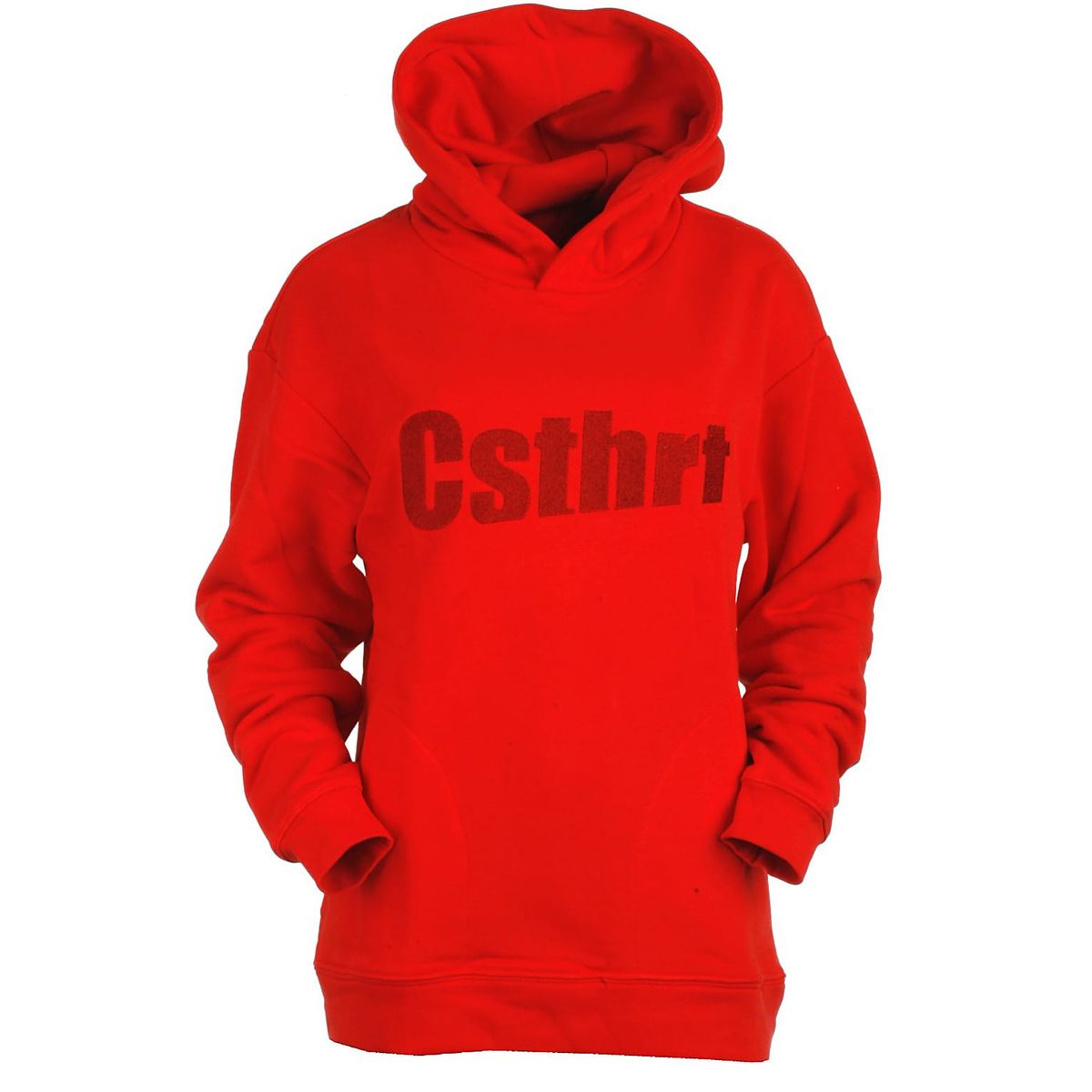 Cost:bart hood sweat, rød, Caitlyn - 140 - S