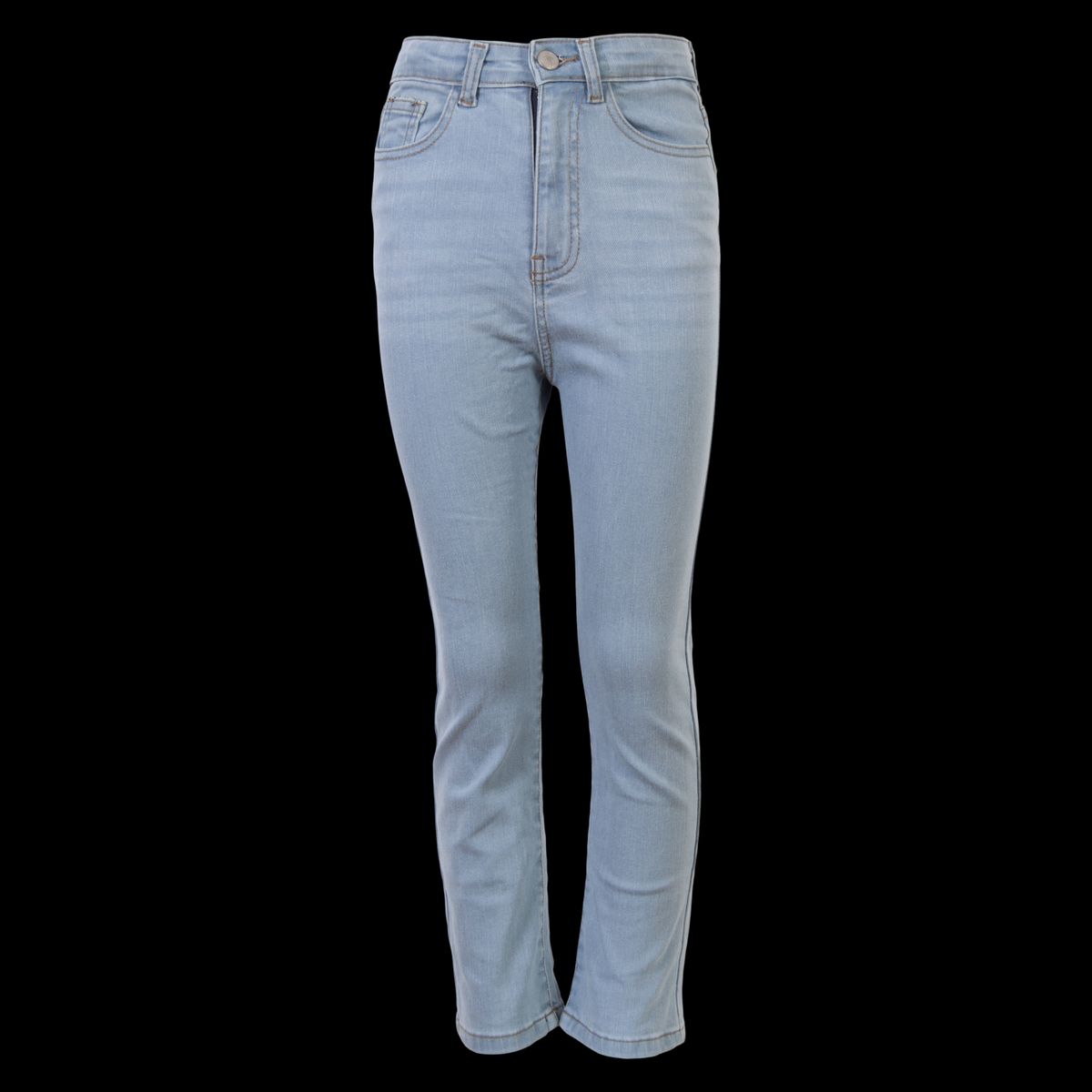 Cost:bart Pige Jeans - Light Blue Denim Wash - 128