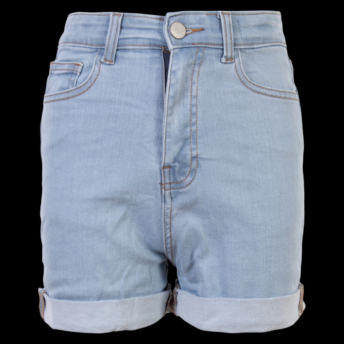 Cost:bart Pige Shorts - Light Blue Denim - 140