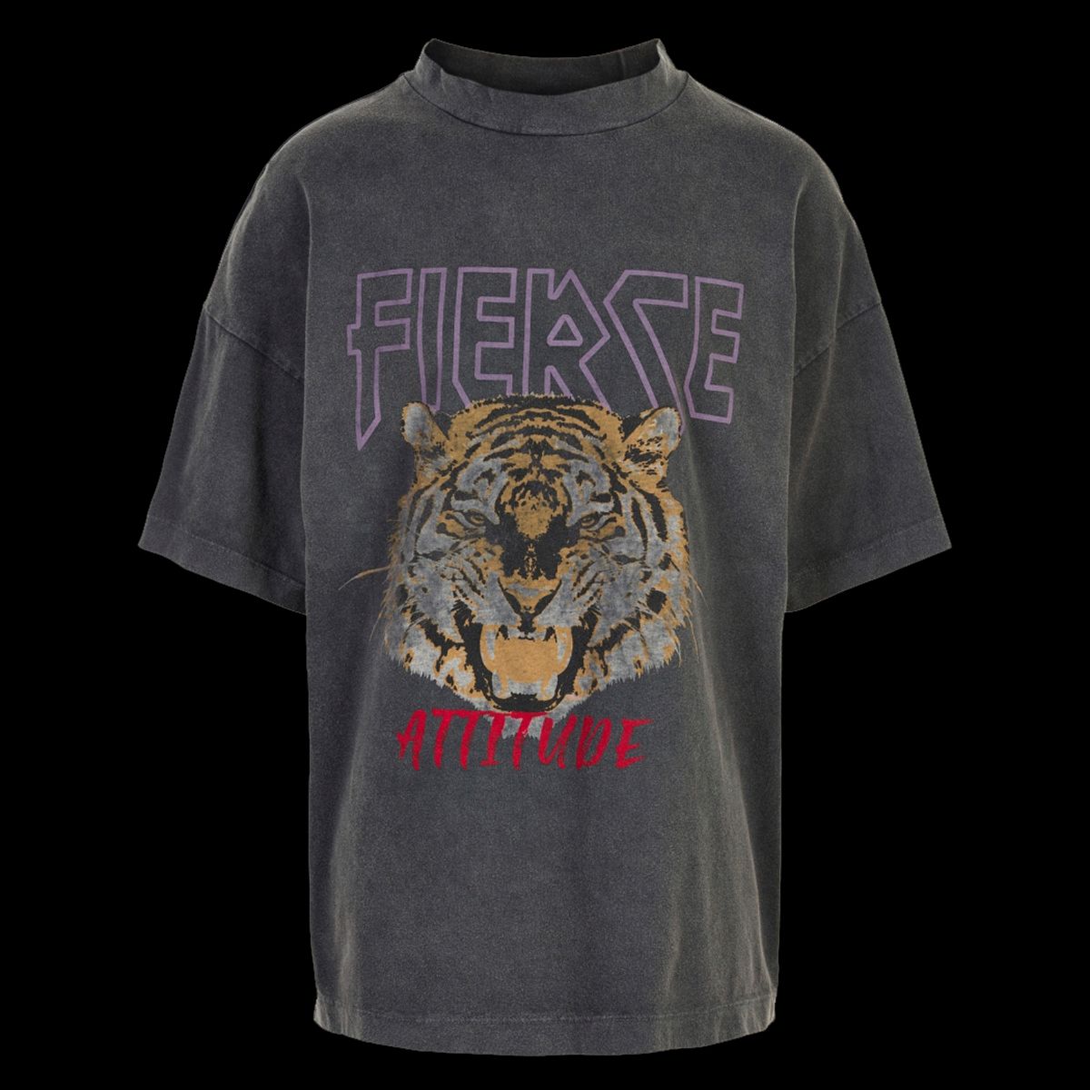 Cost:bart Pige T-shirt - Black - Tiger/128