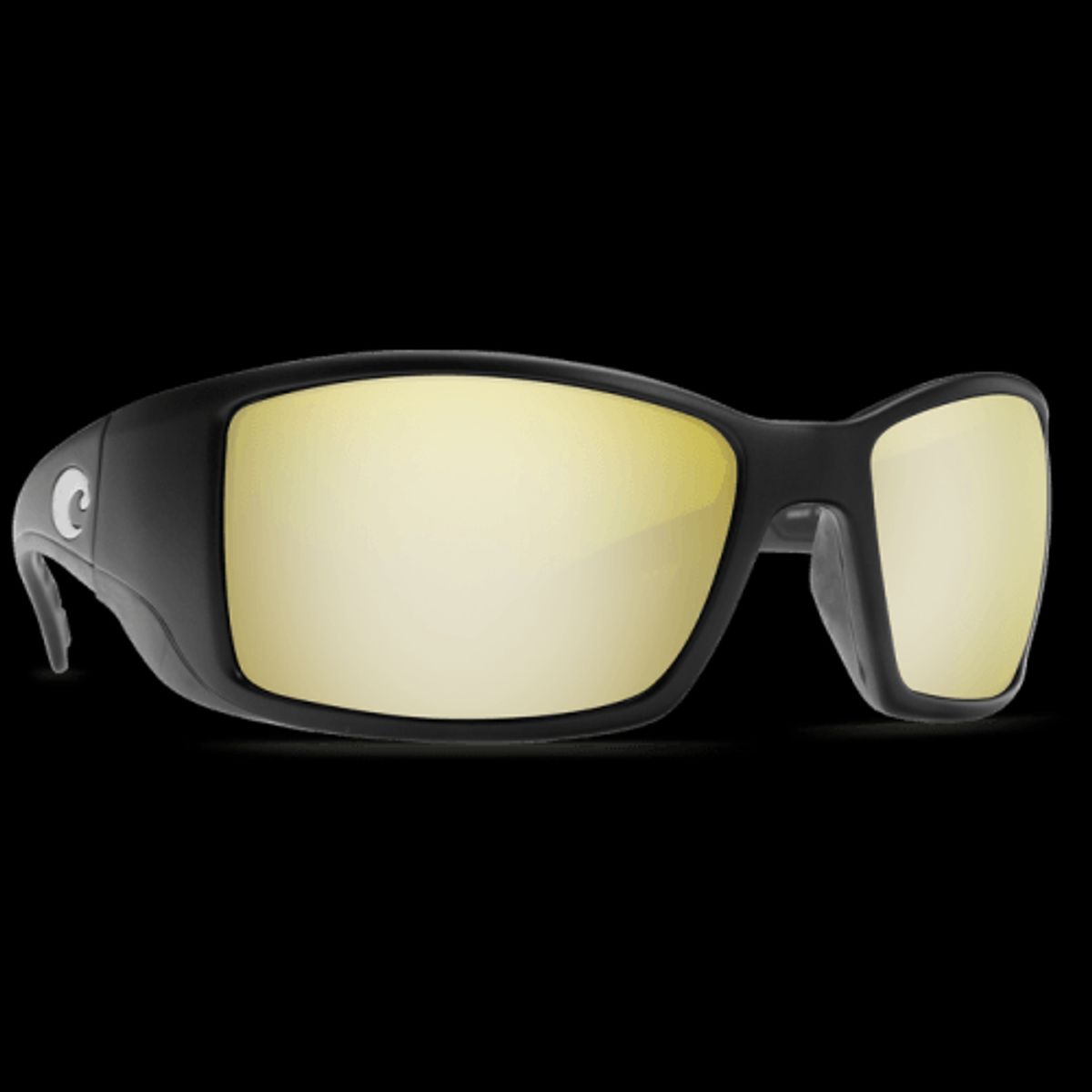 Costa Blackfin 580P Matte Black/Sunrise Silver Mirror