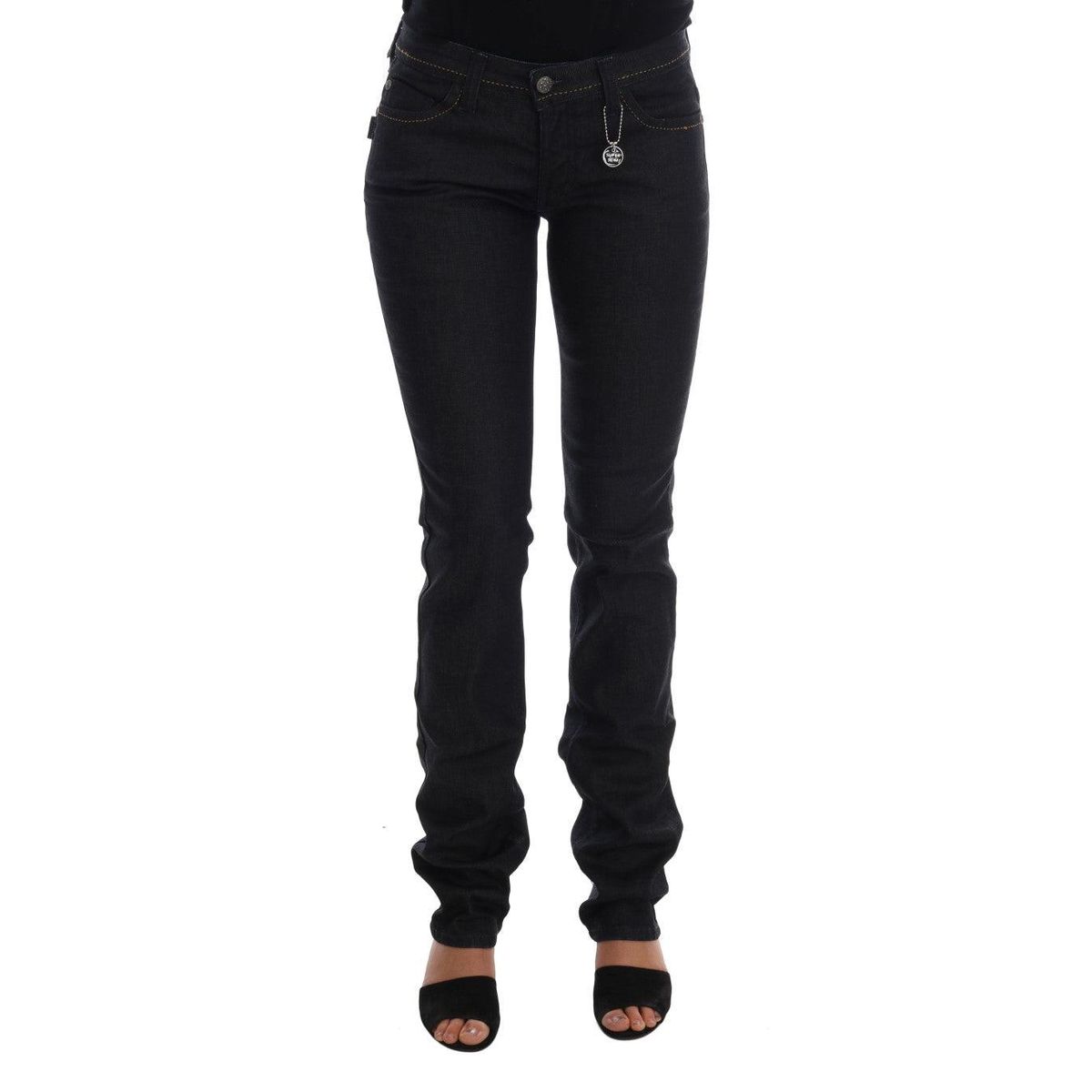 Costume National Chic Dark Blue Super Slim Fit Jeans