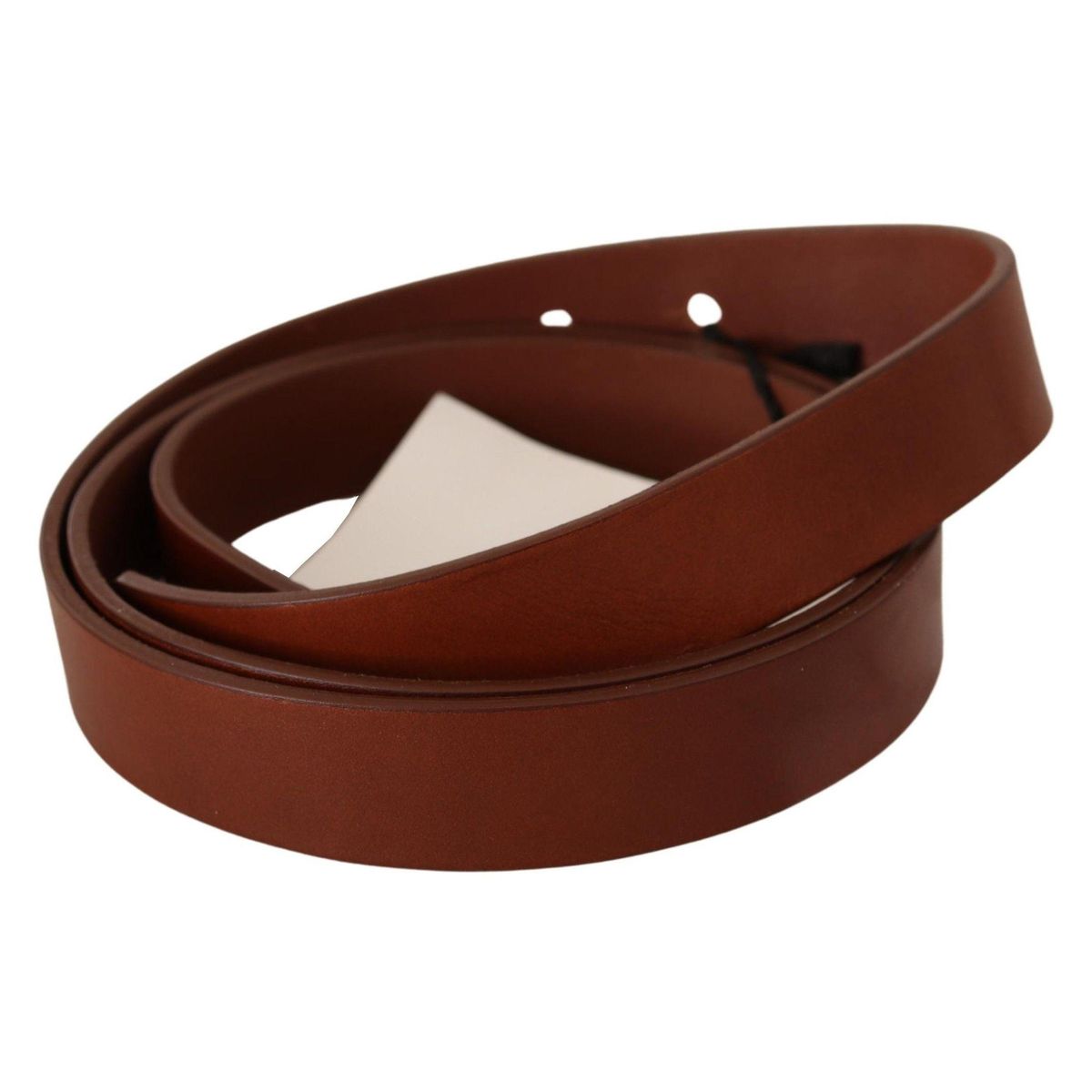 Costume National Elegant Brown Leather Fashion Belt