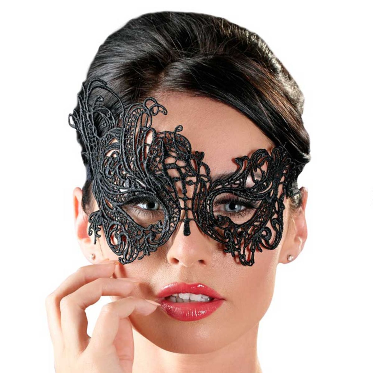 Cottelli Collection Maske Sort