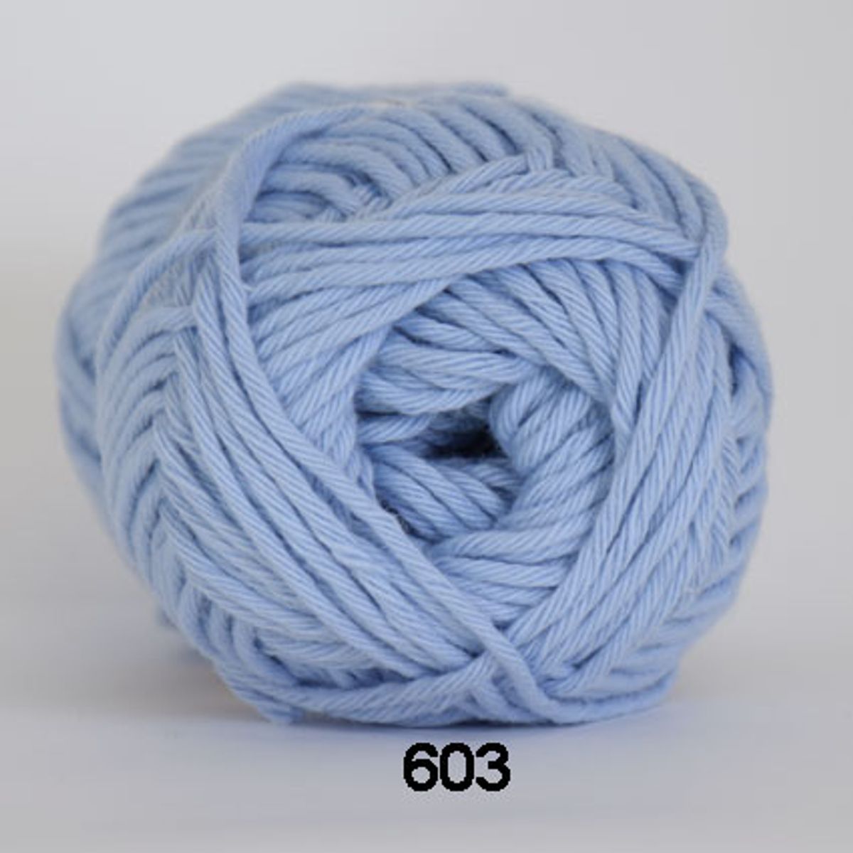 Cotton 8/8, babyblå, 50 g, nr. 603