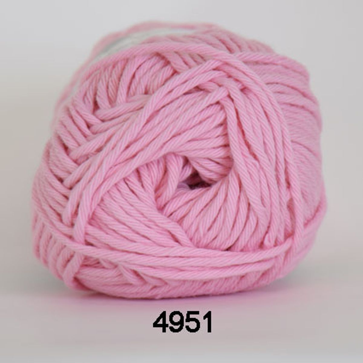 Cotton 8/8, lyserød, 50 g, nr. 4951