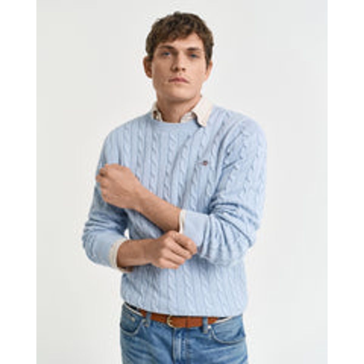 Cotton Cable C-Neck