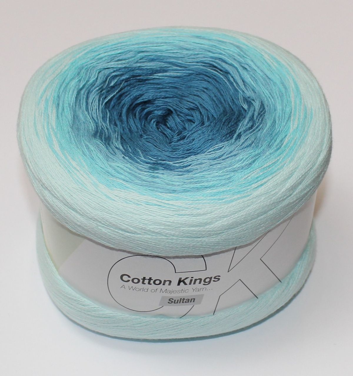 Cotton kings Sultan, Aquamarine color 10, 200 gram