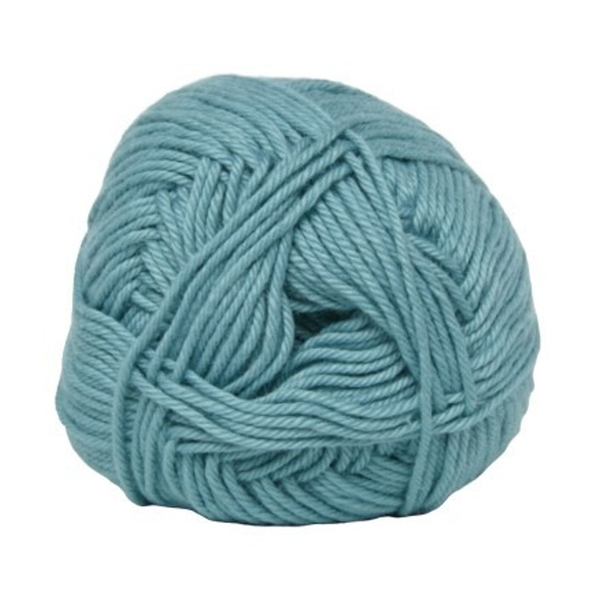 Cotton nr. 8, dæmpet turkis, 50 g, nr. 6029