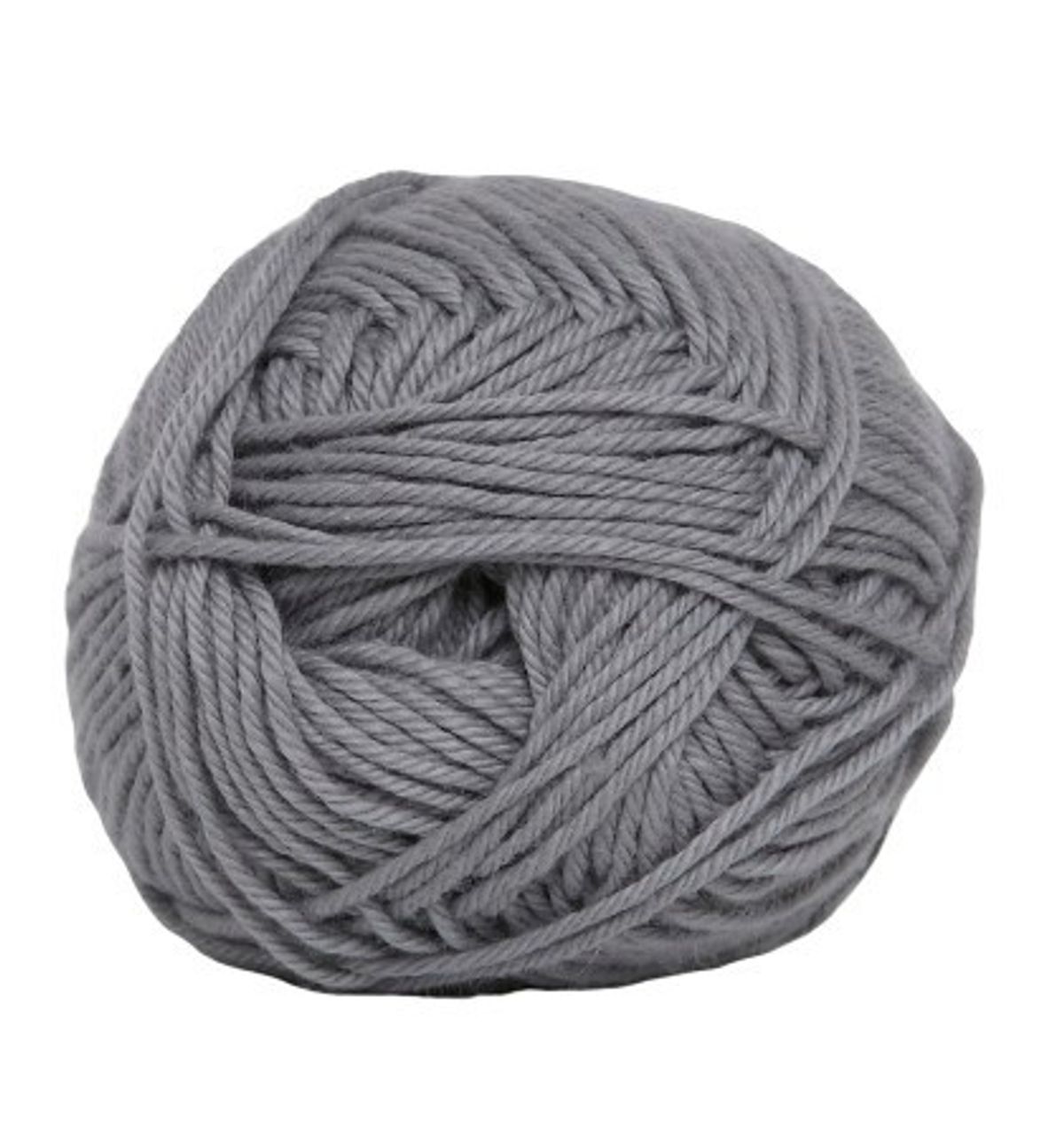 Cotton nr. 8, grå, 50 g, nr. 1361