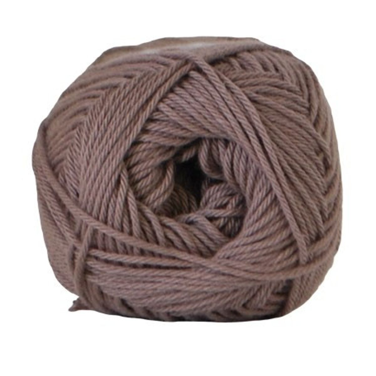 Cotton nr. 8, gråbrun, 50 g, nr. 2133