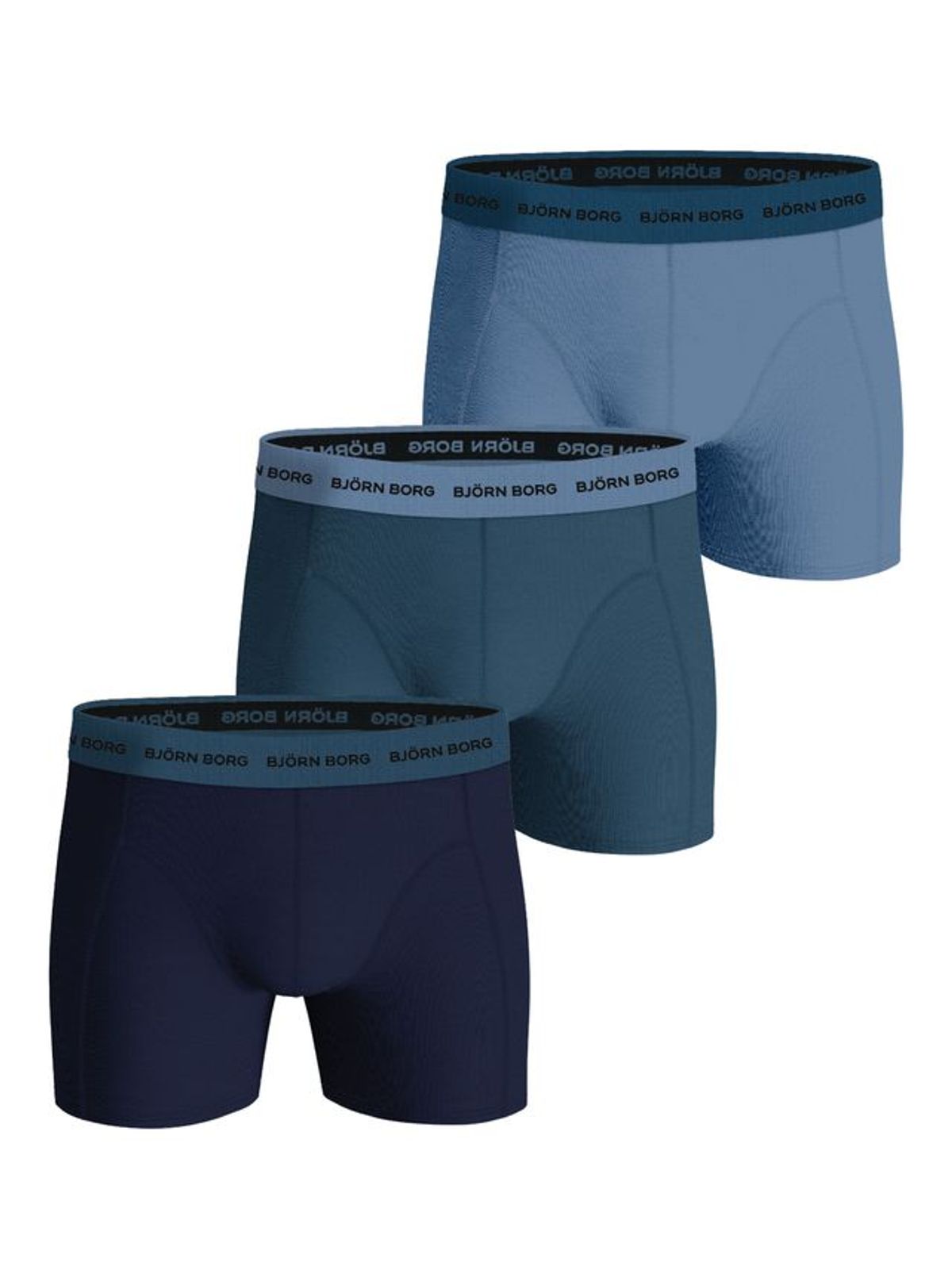 COTTON STRETCH BOXER 3p, MULTIPACK 12