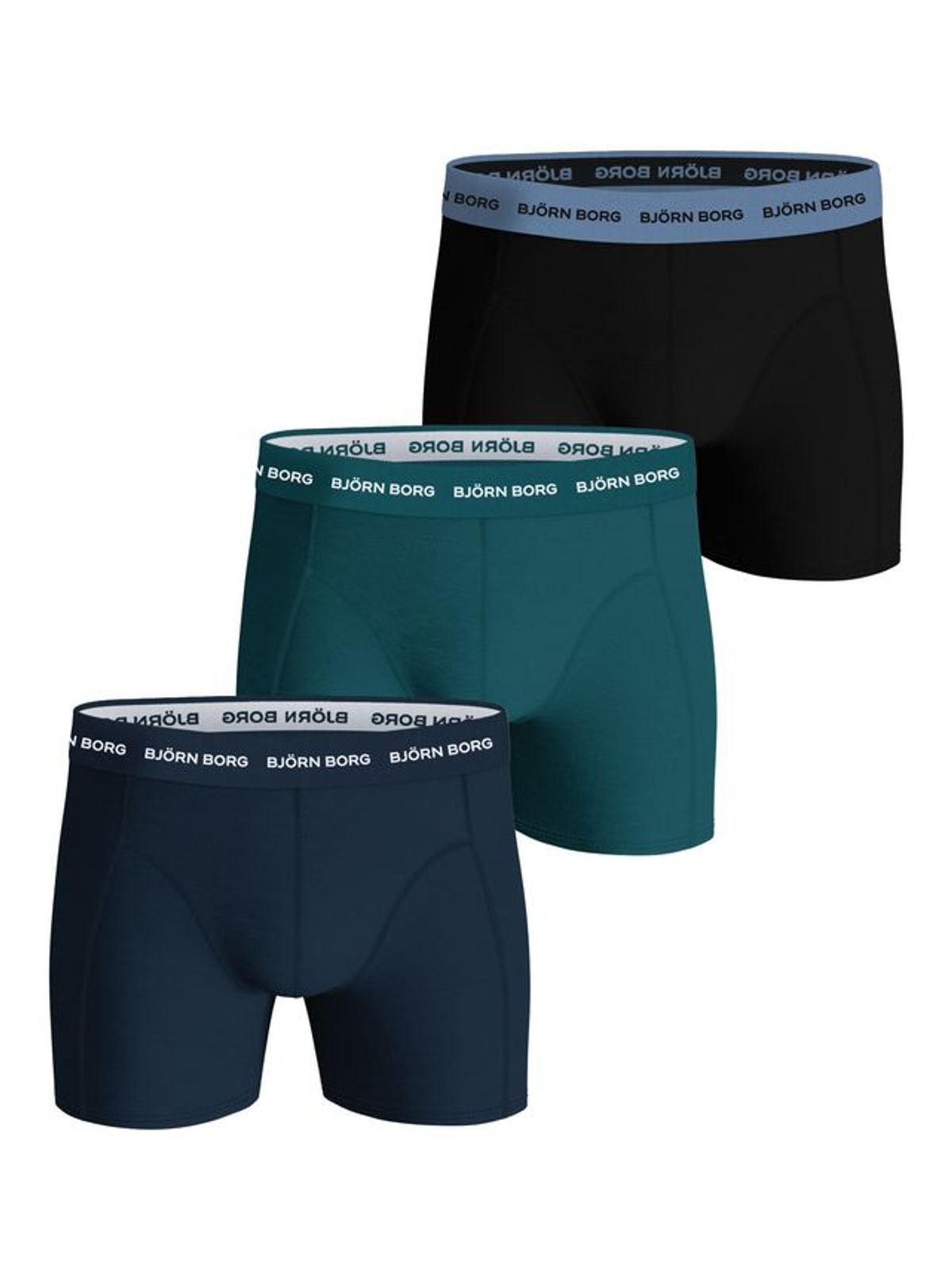 COTTON STRETCH BOXER 3p, MULTIPACK 12