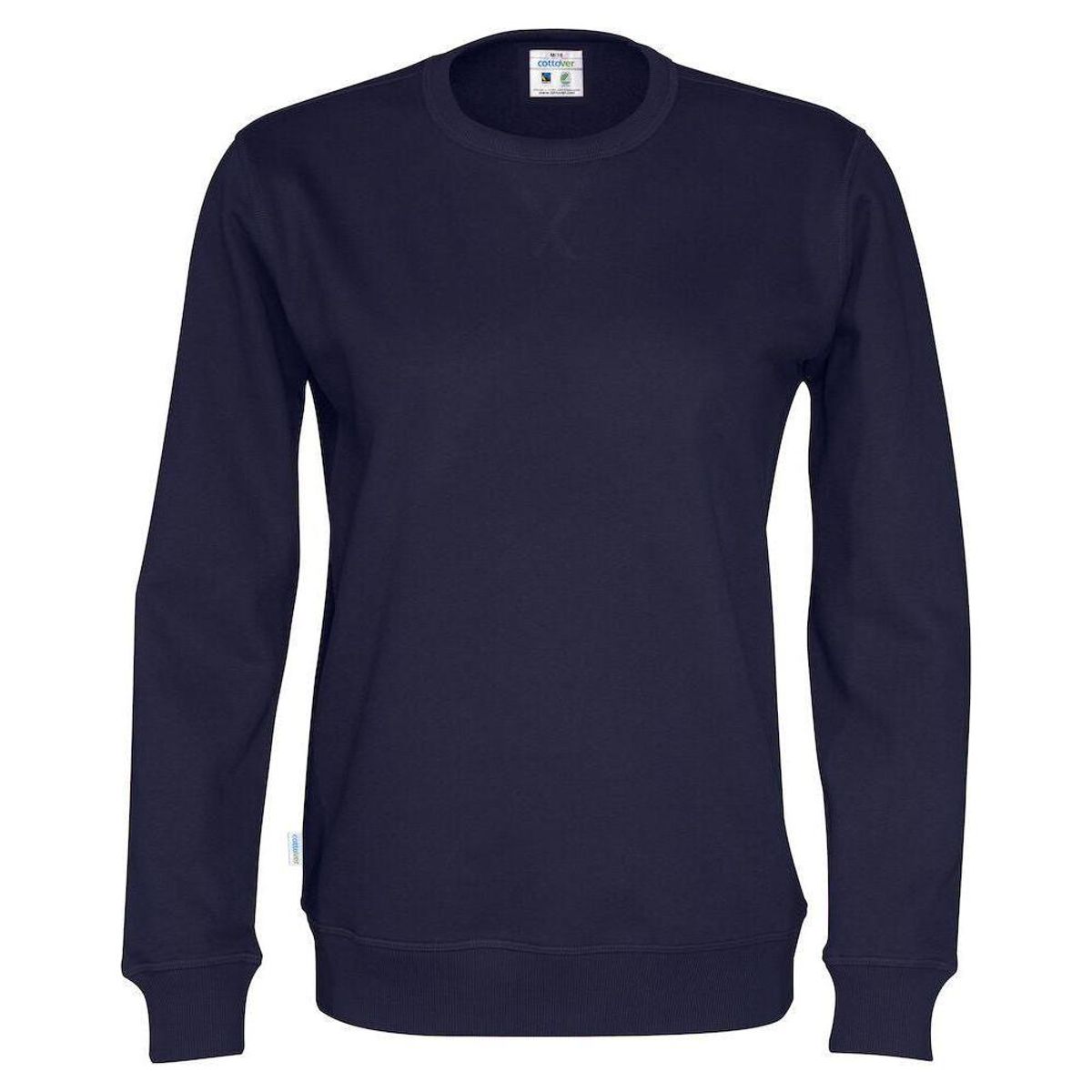 Cottover Crew Neck Sweatshirt med rund hals unisex 141003