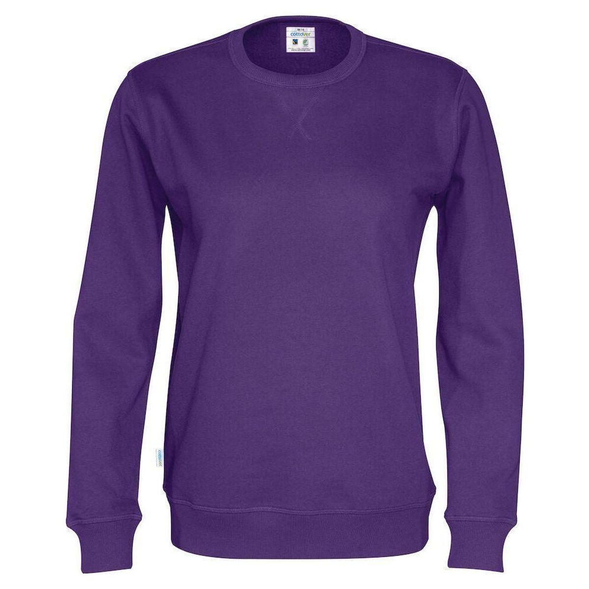 Cottover Crew Neck Sweatshirt med rund hals unisex 141003