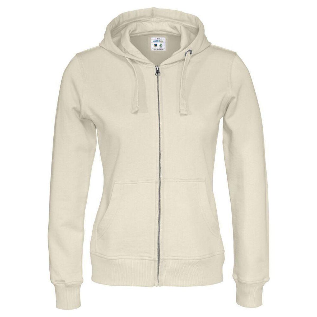 Cottover Full Zip Hood dame 141009