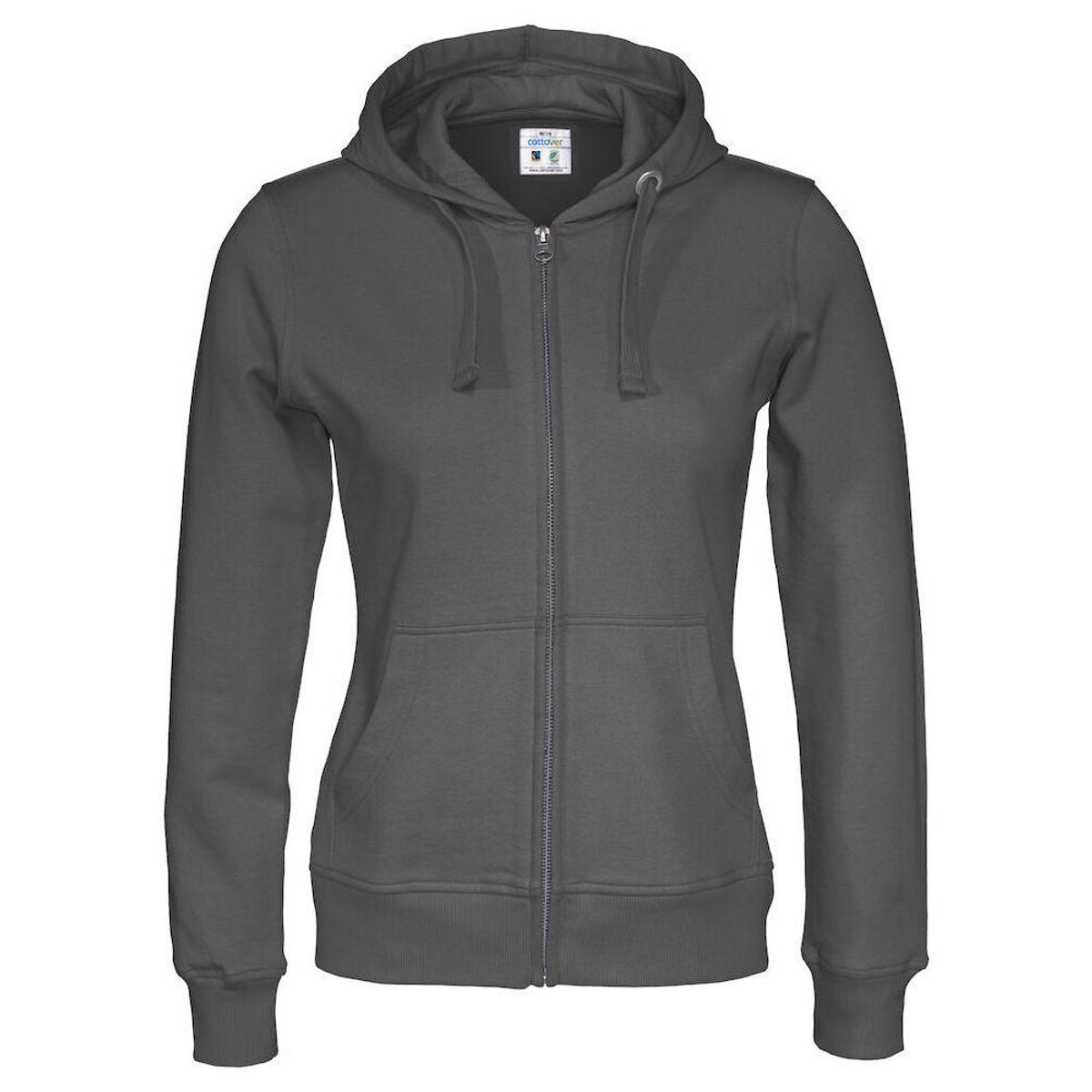 Cottover Full Zip Hood dame 141009