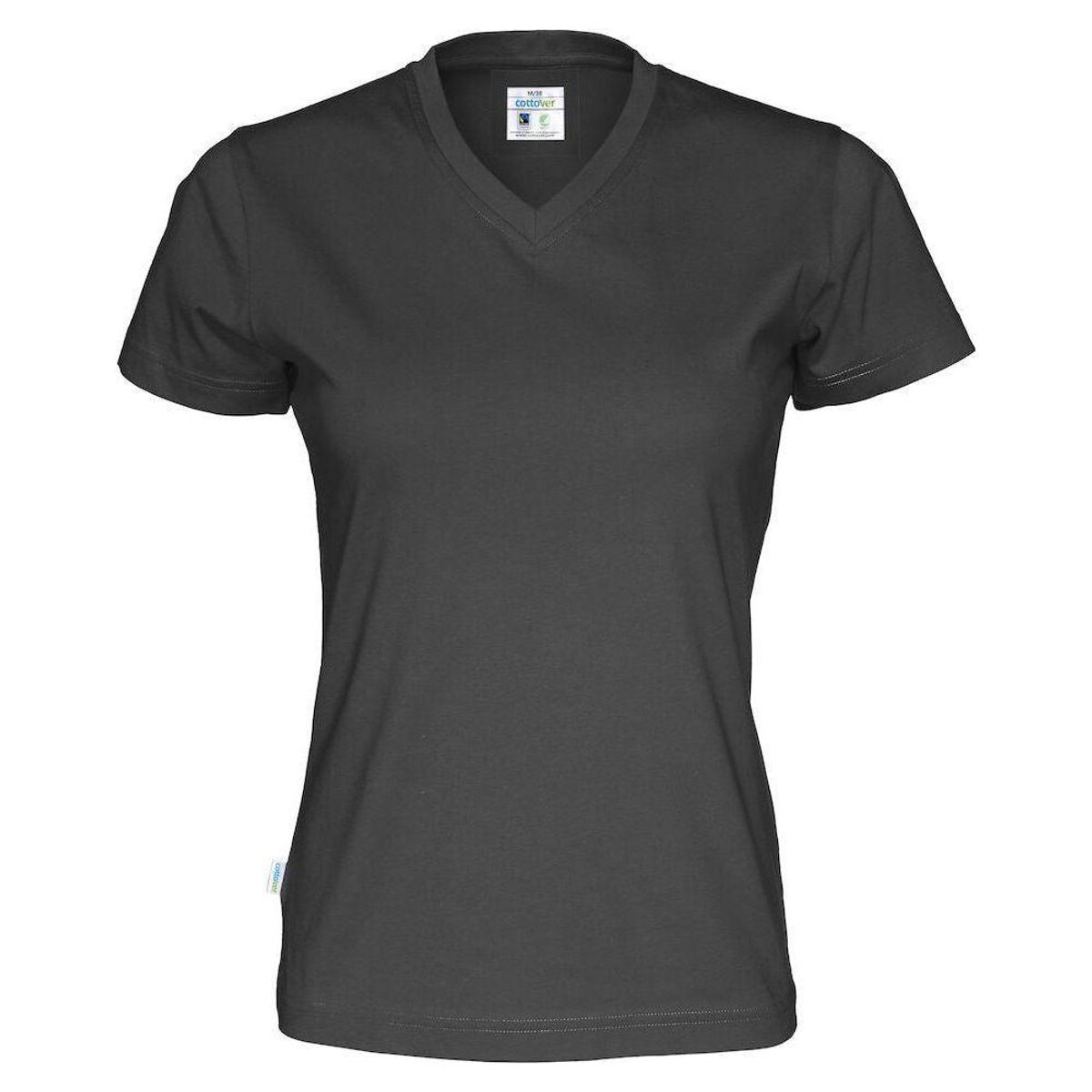 Cottover T-shirt V-hals dame 141021