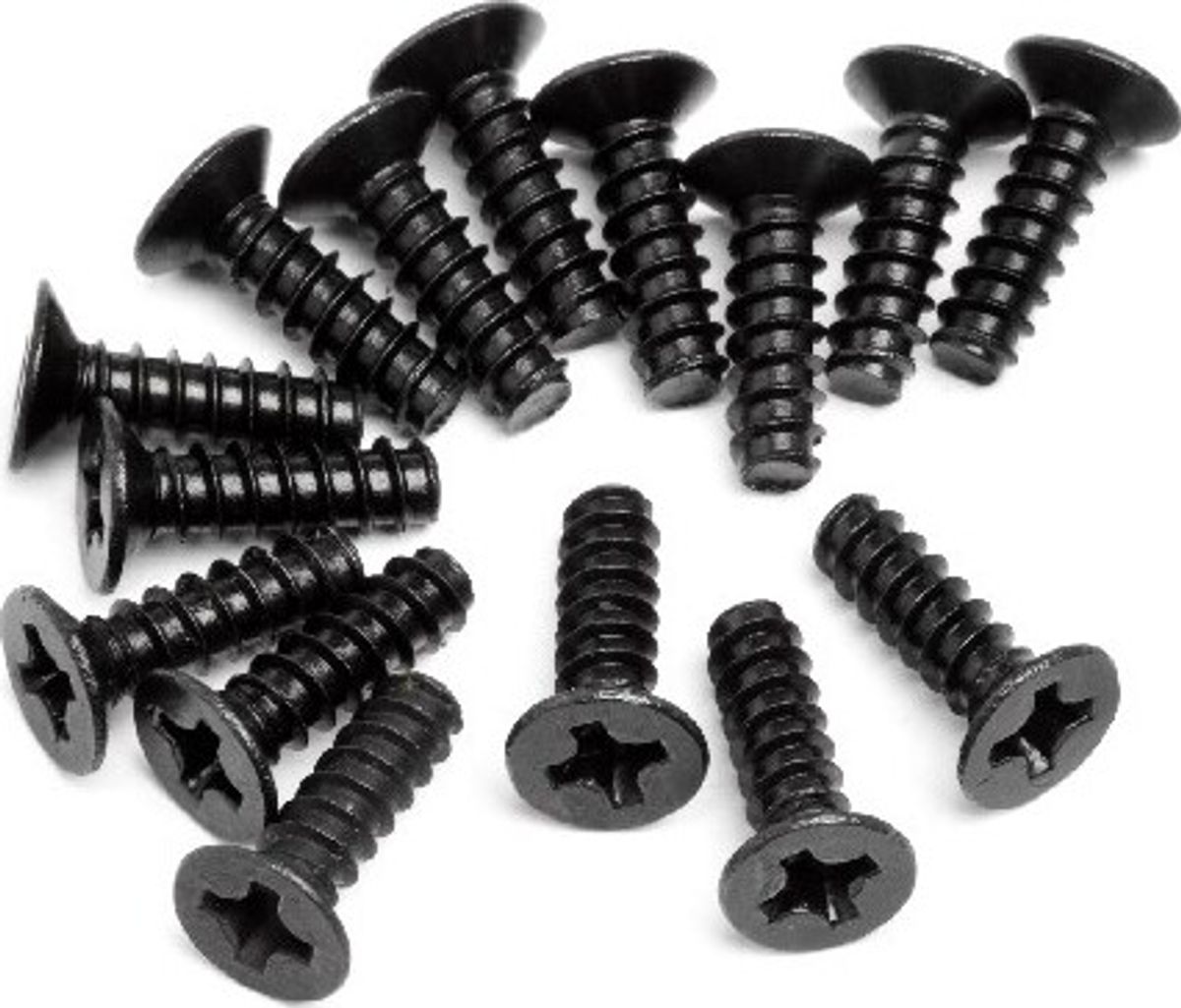 Countersunk Cross Head Self-tapscrew M3x10mm 15pcs - Mv22052 - Maverick Rc